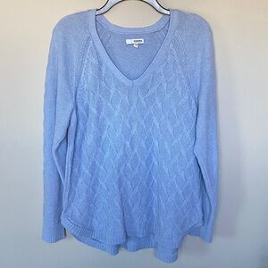 Sonoma Women's Soft Blue V-Neck Sweater